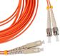 Hyperline FC-D2-62-SC/PR-ST/PR-H-10M-LSZH-OR Патч-корд волоконно-оптический (шнур) MM 62.5/125