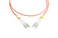 Hyperline FC-D2-50-LC/PR-LC/PR-H-1M-LSZH-OR Патч-корд волоконно-оптический (шнур) MM 50/125