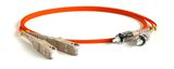 Патч-корд волоконно-оптический MM 50/ 125 Hyperline FC-D2-50-SC/ PR-ST/ PR-H-3M-LSZH-OR (шнур) FC-D2-50-SC/PR-ST/PR-H-3M-LSZH-OR