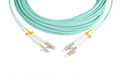 Hyperline FC-D2-503-LC/PR-LC/PR-H-15M-LSZH-AQ Патч-корд волоконно-оптический (шнур) MM 50/125(OM3)