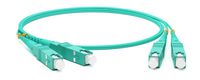 Hyperline FC-D2-503-SC/PR-SC/PR-H-3M-LSZH-AQ Патч-корд волоконно-оптический (шнур) MM 50/125(OM3)
