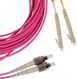 Hyperline FC-D2-504-FC/PR-LC/PR-H-3M-LSZH-MG Патч-корд волоконно-оптический (шнур) MM 50/125(OM4)