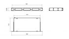 Hyperline FO-19R-1U-3xSLT-W140H42-24UN-BK Бокс оптический универсальный 19" Hyperline FO-19R-1U-3xSLT-W140H42-24UN-BK Бокс оптический универсальный 19"
