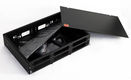 Hyperline FO-19V-2U-6xSLT-W130H30-48UN-BK Бокс оптический универсальный 19" выдвижной Hyperline FO-19V-2U-6xSLT-W130H30-48UN-BK Бокс оптический универсальный 19" выдвижной