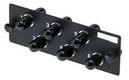PANDUIT FAP6WFCZ Панель OPTICOM для 6 FC симплексных одномодовых оптических адаптеров с муфтами из циркониевой керамики