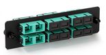 Hyperline FO-FPM-W120H32-6DSC-AQ Панель для FO-19BX с 6 SC (duplex) адаптерами