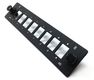 Hyperline FO-FP-W140H42-8SC/DLC-BK Лицевая панель (модуль) для установки 8-SC(DLC)