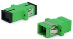 Hyperline FA-P11Z-SC/SC-N/BK-GN Оптический проходной адаптер SC-SC Hyperline FA-P11Z-SC/SC-N/BK-GN Оптический проходной адаптер SC-SC