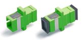 Hyperline FA-P11Z-SC/SC-N/BK-GN Оптический проходной адаптер SC-SC Hyperline FA-P11Z-SC/SC-N/BK-GN Оптический проходной адаптер SC-SC