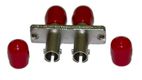 Hyperline FA-S01Z-DST/DST-N/RD-SL Оптический проходной адаптер ST-ST Hyperline FA-S01Z-DST/DST-N/RD-SL Оптический проходной адаптер ST-ST