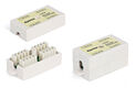 Hyperline CA-IDC-C5e-WH Проходной адаптер (coupler)