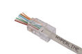 Hyperline PLEZ-8P8C-U-C5-100 Разъем легкой оконцовки RJ-45 (8P8C) под витую пару