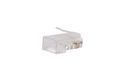 Hyperline PLEZ-8P8C-U-C5-100 Разъем легкой оконцовки RJ-45 (8P8C) под витую пару