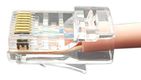 Hyperline PLEZ-8P8C-U-C6-100 Разъем легкой оконцовки RJ-45 (8P8C) под витую пару Hyperline PLEZ-8P8C-U-C6-100 Разъем легкой оконцовки RJ-45 (8P8C) под витую пару