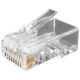 Hyperline PLUG-8P8C-U-C6-100 Разъем RJ-45(8P8C) под витую пару