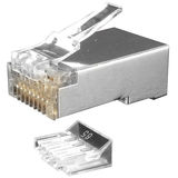 Разъем RJ-45 под витую пару Hyperline PLUG-8P8C-UV-C6-SH-100 (8P8C)&nbsp;<img style='position: relative;margin:0' src='/image/only_to_order_edit.gif' alt='На заказ' title='На заказ' />