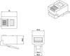 Hyperline PLUG-6P4C-P-C2-100 Телефонный разъем RJ-12(6P4C) (3 µ"/ 3 микродюйма) (100 шт)