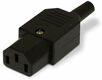Hyperline CON-IEC320C13 Разъем IEC 60320 C13 220В 10A на кабель (плоские контакты внутри разъема) Hyperline CON-IEC320C13 Разъем IEC 60320 C13 220В 10A на кабель (плоские контакты внутри разъема)