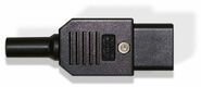 Hyperline CON-IEC320C13 Разъем IEC 60320 C13 220В 10A на кабель (плоские контакты внутри разъема)