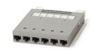 Hyperline PPTR-CSS-6xRJ45-C6-U-GY Кассета для медных претерминированных решений