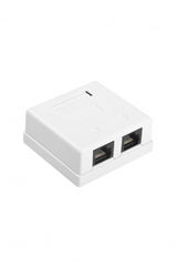 Розетка компьютерная RJ-45 Hyperline SB1-2-8P8C-C5e-WH (8P8C)&nbsp;<img style='position: relative;margin:0' src='/image/only_to_order_edit.gif' alt='На заказ' title='На заказ' />