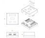 Hyperline SB1-2-8P8C-C5e-SH-WH Розетка компьютерная RJ-45(8P8C) Hyperline SB1-2-8P8C-C5e-SH-WH Розетка компьютерная RJ-45(8P8C)