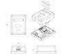 Hyperline SB1-1-8P8C-C6-WH Розетка компьютерная RJ-45(8P8C) Hyperline SB1-1-8P8C-C6-WH Розетка компьютерная RJ-45(8P8C)