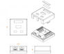 Hyperline SB1-2-8P8C-C6-WH Розетка компьютерная RJ-45(8P8C) Hyperline SB1-2-8P8C-C6-WH Розетка компьютерная RJ-45(8P8C)