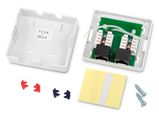 Hyperline SB1-1-8P8C-C6-SH-WH Розетка компьютерная RJ-45(8P8C) SB2-1-8P8C-C6-SH-WH