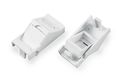 Hyperline SIP2A-1K-M45-22.5 Вставка угловая 45x22.5 (аналог Mosaic) для 1 модуля формата Keystone Jack