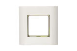 Лицевая панель 80х80мм для 2-х модулей 45х22.5 Hyperline FP-M45-1-WH (аналогов Mosaic)&nbsp;<img style='position: relative;margin:0' src='/image/only_to_order_edit.gif' alt='На заказ' title='На заказ' />