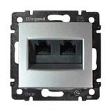 Модуль розетки информационной 2ХRJ45 LEGRAND 770231