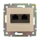 Модуль розетки информационной 2хRJ45 LEGRAND 774147