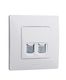 LEGRAND 672252 Модуль розетки двойной RJ11+RJ45