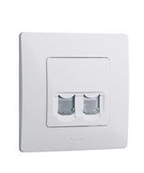 Модуль розетки двойной RJ11+RJ45 LEGRAND 672252