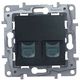 LEGRAND 672652 Модуль розетки двойной RJ11+RJ45