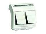 DKC / ДКС 76459B Компьютерная розетка RJ-45 кат.5Е