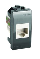 DKC / ДКС 77654N Компьютерная розетка RJ-45 кат.5Е неэкранированная