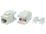Вставка Keystone Jack RJ-45 Hyperline KJ8-8P8C-C5e-180-WH (8P8C)&nbsp;<img style='position: relative;margin:0' src='/image/only_to_order_edit.gif' alt='На заказ' title='На заказ' />
