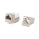 Hyperline KJNE-8P8C-C6-90-SH-F-WH Вставка Keystone Jack RJ-45(8P8C) Hyperline KJNE-8P8C-C6-90-SH-F-WH Вставка Keystone Jack RJ-45(8P8C)