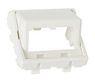 PANDUIT CFPFS2AW Лицевая панель Mini-Com®: адаптер 45х45мм с двухмодульной наклонной панелью