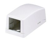 Коробка поверхностного монтажа для одного модуля Mini-Com&reg; PANDUIT CBX1AW-A