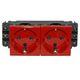 LEGRAND 77622 Модуль розетки 2х2К+3