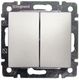 LEGRAND 770105 Выключатель 2-клавишный