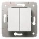 LEGRAND 773658 Выключатель 2-клавишный