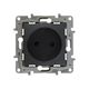 LEGRAND 672634 Модуль розетки 2К со шторками