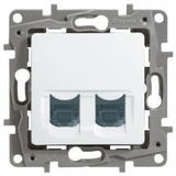 Розетка компьютерная 2ХRJ45 LEGRAND 672254