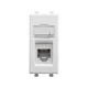DKC / ДКС 4400311 Телефонная розетка "Белое облако" RJ-12 DKC / ДКС 4400311 Телефонная розетка "Белое облако" RJ-12