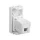 DKC / ДКС 4400311 Телефонная розетка "Белое облако" RJ-12 DKC / ДКС 4400311 Телефонная розетка "Белое облако" RJ-12