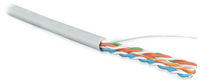 Hyperline UUTP4-C5E-S24-IN-LSZH-GY-305 (305 м) Кабель витая пара